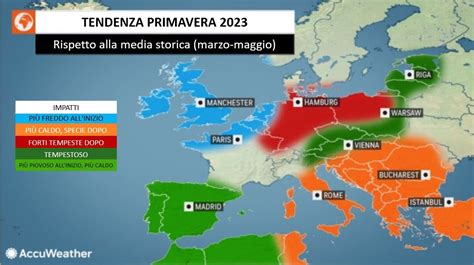 Previsioni Meteo Primavera La Tendenza Di Accuweather Scenario