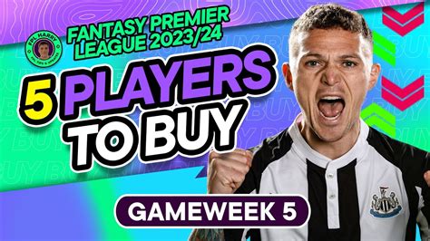 Fpl Gw Best Players To Buy My Top Transfer Targets Fantasy Premier