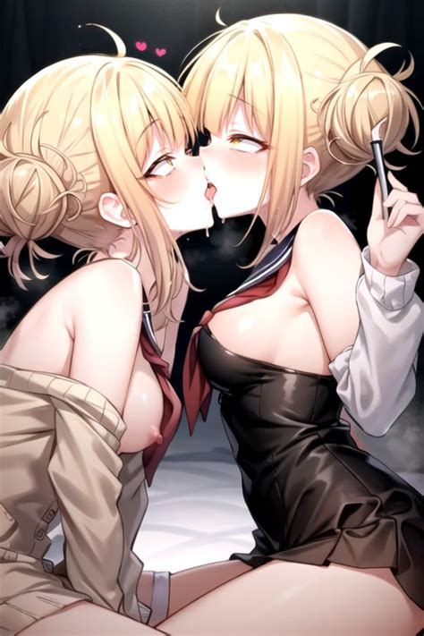 Girls Kissing People Toga Himiko My Hero Academia Ai Porn