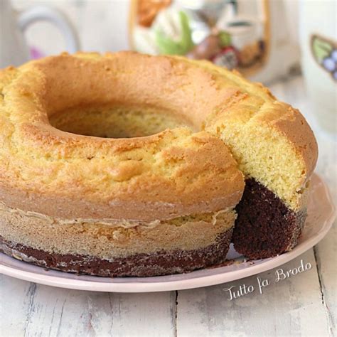 Ciambella Bicolore Alla Zucca Tutto Fa Brodo In Cucina