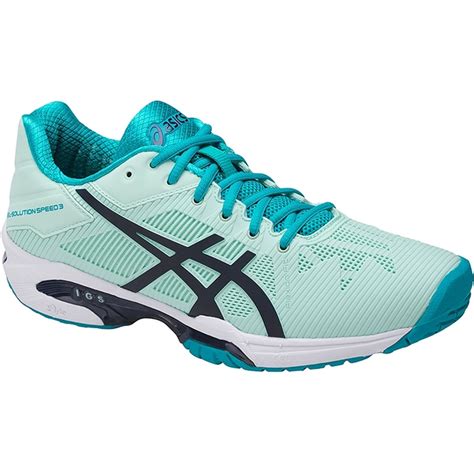 Asics Gel Solution Speed 3 Womens Tennis Shoe Glaciersea Aqua