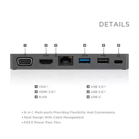 Hub Chuyển đổi Lenovo Powered Usb C Travel Hub 4x90s92381 Newtechshop