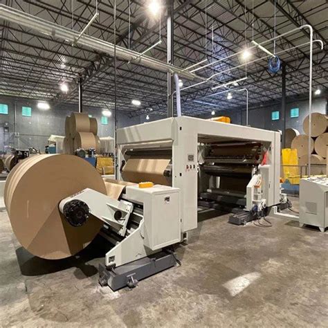 China KFQ Model Kraft Paper Jumbo Roll Slitting And Rewinding Machine