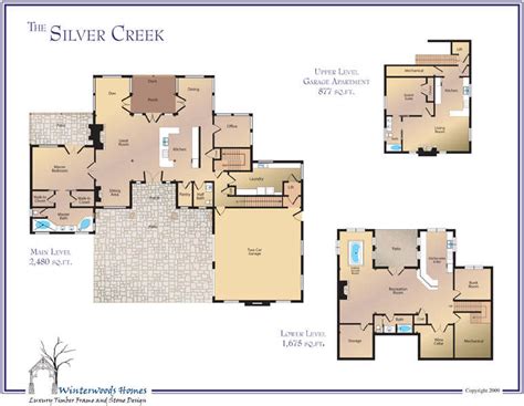 Silver Creek Home Plan by Winterwoods Homes, Ltd.