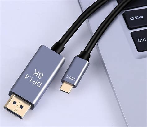 Cabo Usb Tipo C Thunderbolt 3 X Displayport 4k 144hz Mercado Livre