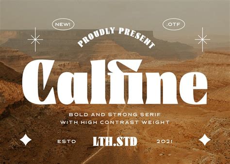 Calfine - Free Font - Awwwards