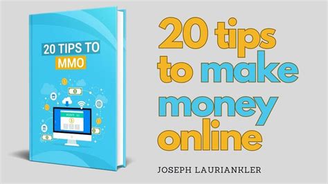 20 Tips To Make Money On Line