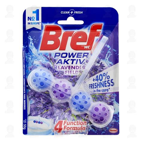 Canastilla Limpiadora Bref WC Poder Activo Lavanda 50 Gr