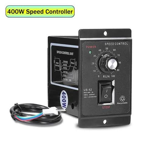 Jual Speed Control 400 Wat Dimmer Scr Triac 1 Phase 220V 400 Watt Motor