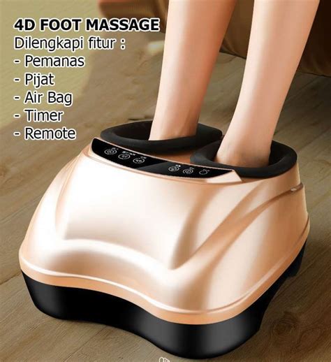 Jual Alat Terapi Pijat Kaki Refleksi Shiatsu Foot Massage Elektrik