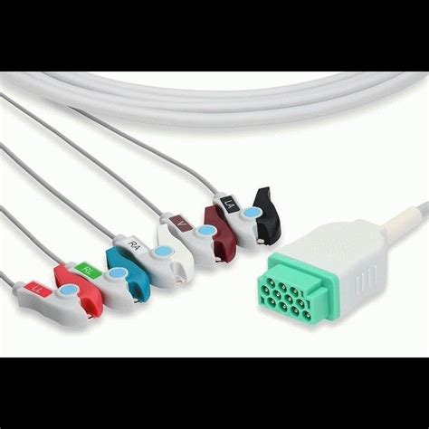 GE Compatible Healthcare Marquette Direct Connect ECG Cable With 5