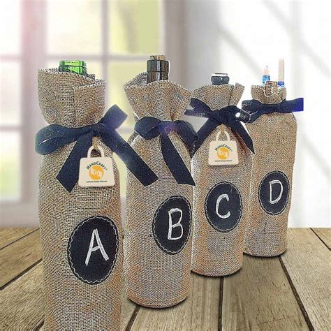 Jute Wine Bottle Bag Manufacturer 001 HandcraftCustom