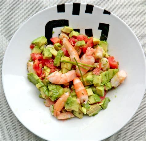 Siba Rita Ensalada De Aguacate Con Langostinos Y Cebollino Avocado