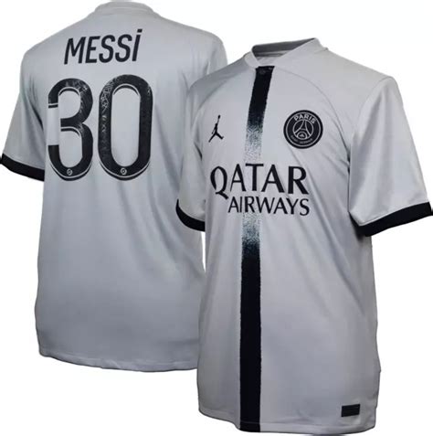 Jordan Paris Saint-Germain 2022-2023 Lionel Messi #30 Away Replica ...