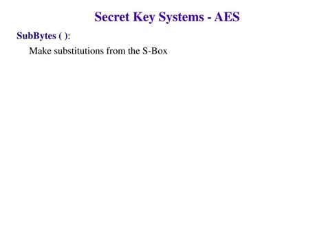 Secret Key Systems Block Encoding Ppt Download