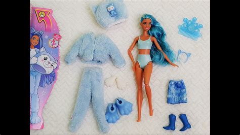 Barbie Cutie Reveal Winter Series HUSKY Unboxing Y Review Detallada