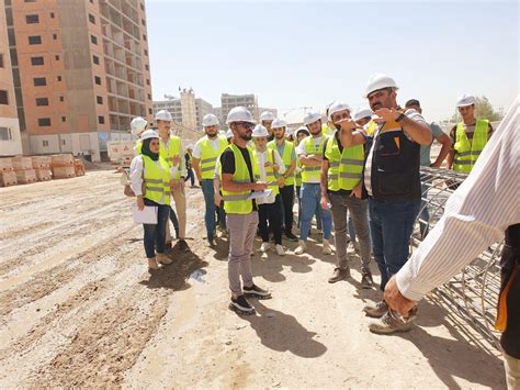 قسم الهندسة المدنية ينظم زيارات ميدانية ضمن فعاليات برنامج التدريب