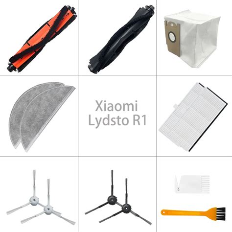 Pi Ces De Rechange Pour Aspirateur Robot Xiaomi Lysie R Brosse