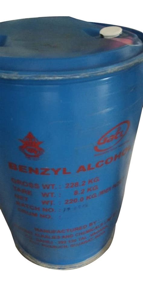 Benzyl Alcohol At Rs 180 Kg CAS No 100 51 6 In Baddi ID 22572515797