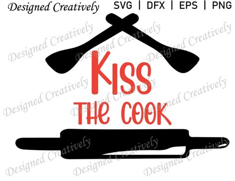 Kus De Kok Svg Keuken Svg Cook Svg Deegroller Svg Spatel Etsy België