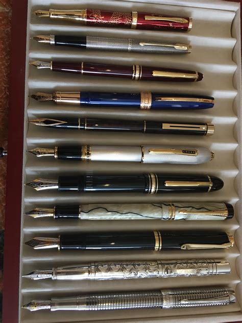 Some of my favourite fountain pens. : r/fountainpens