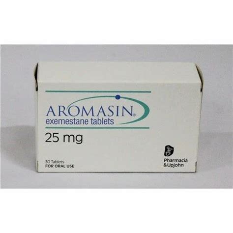 New Aromasin Exemestane 25 Mg Tablets 16 Tablets At ₹ 10200box