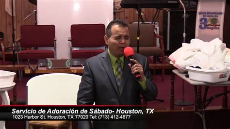 Pastor Orlando Enamorado Servicio De Adoracion De Sabado Houston TX