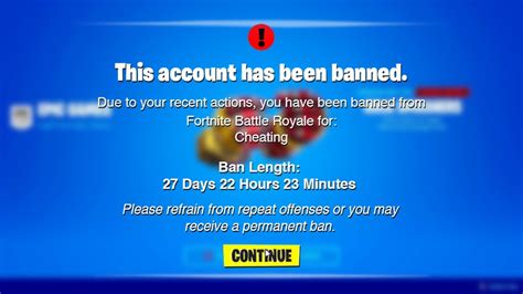 Warning Fortnite Glitch Will Ban Your Account Youtube