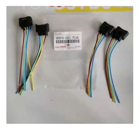 Conector Bobina Toyota Yaris Corolla Runner Fortuner Fj Cru Mercadolibre