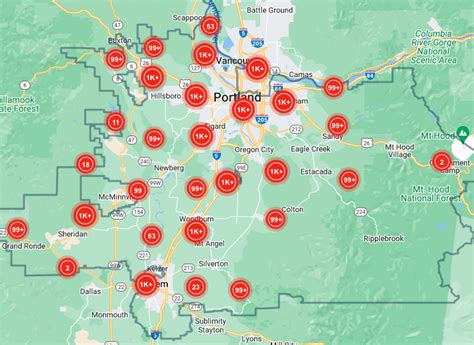 Pg&E Power Outage Map Portland - Alissa Madalena