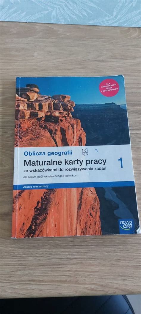 Maturalne Karty Pracy Geografia Poziom Rozszerzony 1 Liceum Technikum