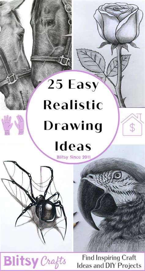 25 Easy Realistic Drawing Ideas How To Draw Realistic