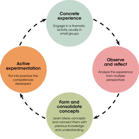 Adapted Version Of Kolbs Model Of Experiential Learning Download Scientific Diagram