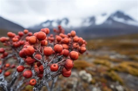 El Majestuoso Calafate Bayas De Patagonias Andes Stock De Ilustraci N