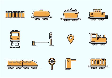 Train Transportation Icon Vector Art At Vecteezy