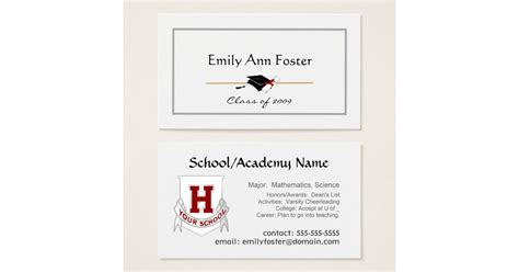 Personalized Graduation Name Cards | Zazzle