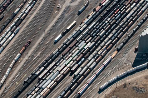 Aerial Photo Train Shunting Yard