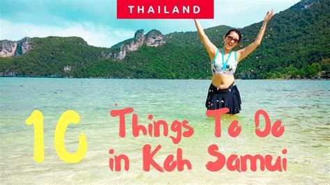 KOH SAMUI TOP 10 THINGS TO DO IN ISLAND Thailand Travel Guide YouTube