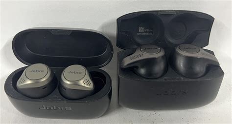 Lot Two Pairs Of Jabra Wireless Earbuds