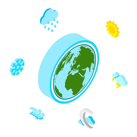 Cycle of Earth Seasons icon in 3d style. 24460400 Vector Art at Vecteezy