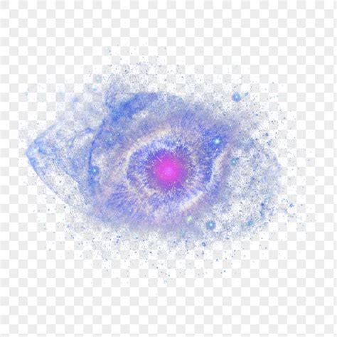 Helix Nebula Png Sticker Purple Galaxy Aesthetic On Transparent