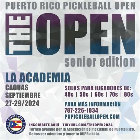 Puerto Rico Pickleball Open 40 Edition Puerto Rico Pickleball