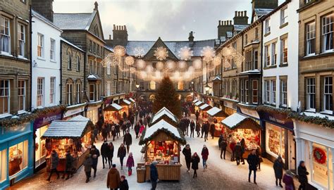 Skipton Christmas Market - Famous Xmas Shopping & Fun