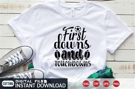 First Downs And Touchdowns Svg Graphic By Svg Design Shop Creative