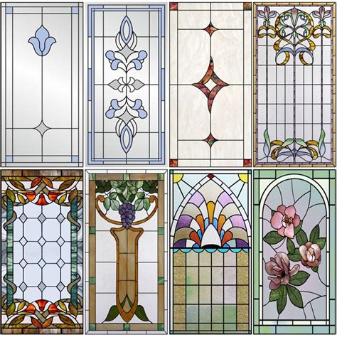 Window Film Frosted Stained Glass Filmscustomized Privacy Etsy