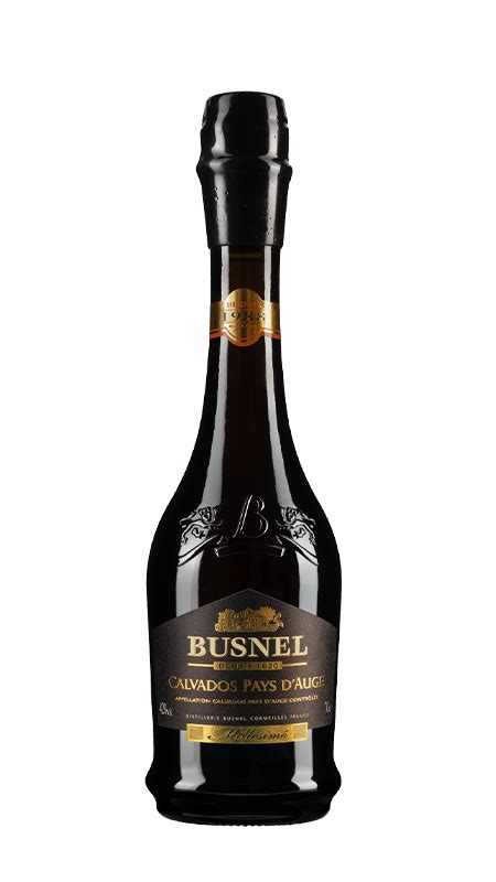 Calvados Pays d Auge AOC BUSNEL Millésime 1988 Distillerie Busnel