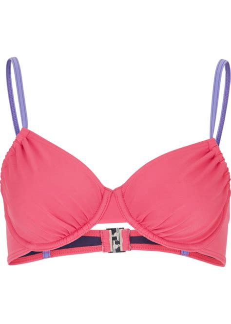 Stilvoller B Gel Bikini Mit Tollem Druck Lila Cup B Bonprix