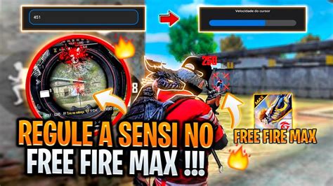 Sensi Free Fire Max Como Regular A Sensibilidade No Free Fire Max