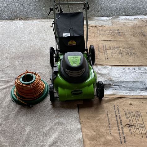 Like New Greenworks 20” 12 Amp Electric Lawnmower 125 For Sale In Renton Wa Offerup