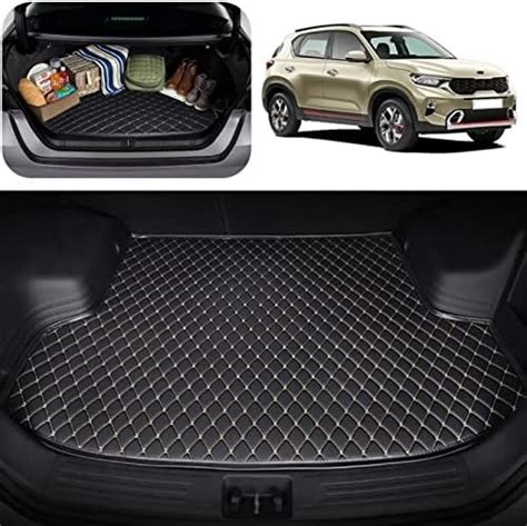 Vahan Expo D Luxury Car Trunk Mat Dicky Boot Mat Suitable For Sonet